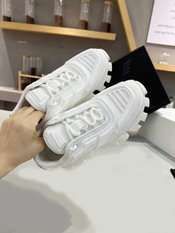 Prada Cloudbust Thunder Sneakers White For Women PRD  1E819L_3KR2_F0009_F_050