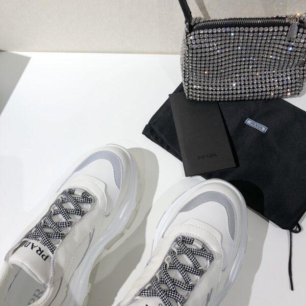 Prada Cloudbust Thunder Sneakers White For Women PRD