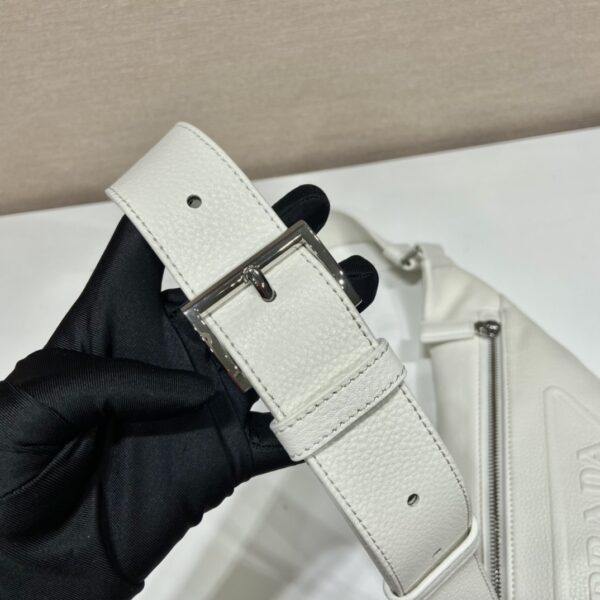Prada Cross Bag White For Women, Women's Bags 12.6in/32cm 2VZ098_2BBE_F0K74_V_OLO