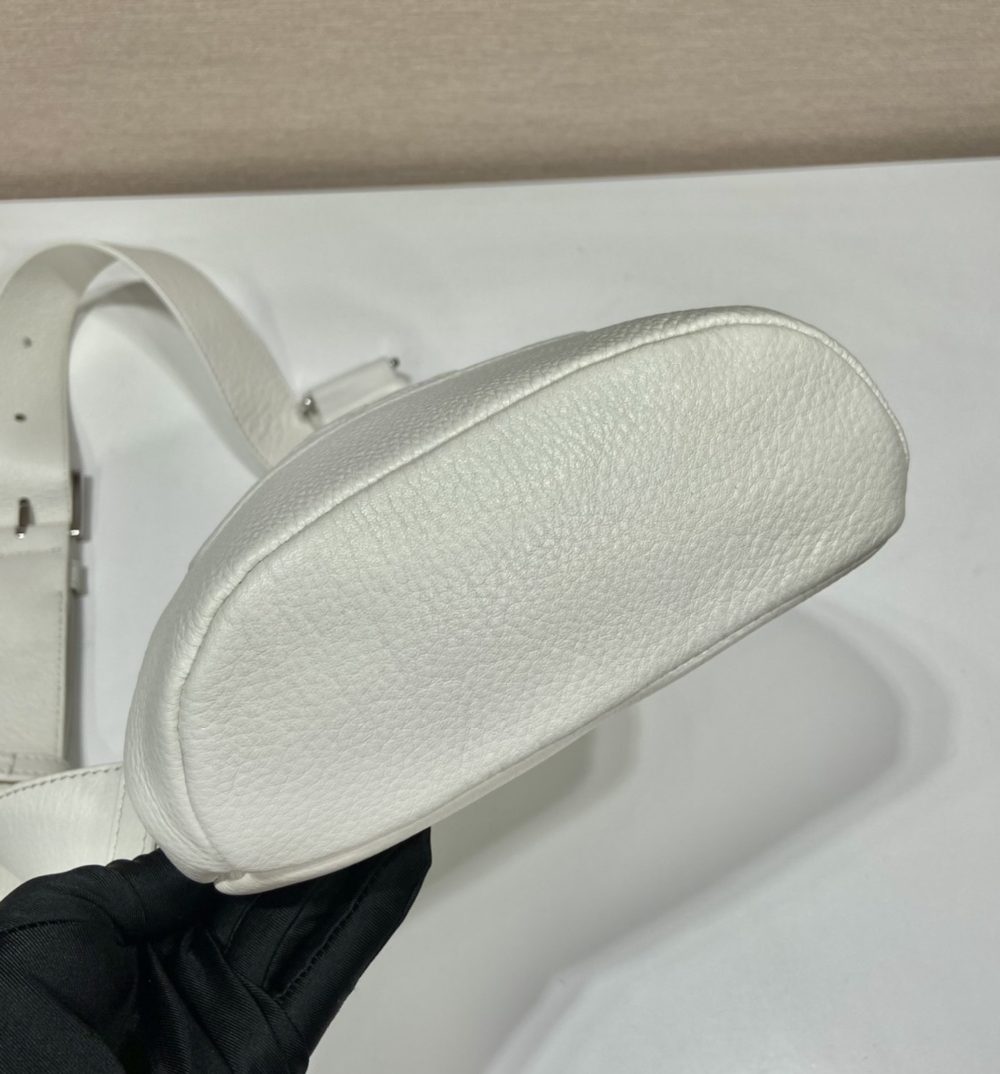 Prada Cross Bag White For Women, Women's Bags 12.6in/32cm 2VZ098_2BBE_F0K74_V_OLO