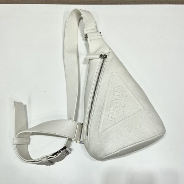 Prada Cross Bag White For Women, Women's Bags 12.6in/32cm 2VZ098_2BBE_F0K74_V_OLO