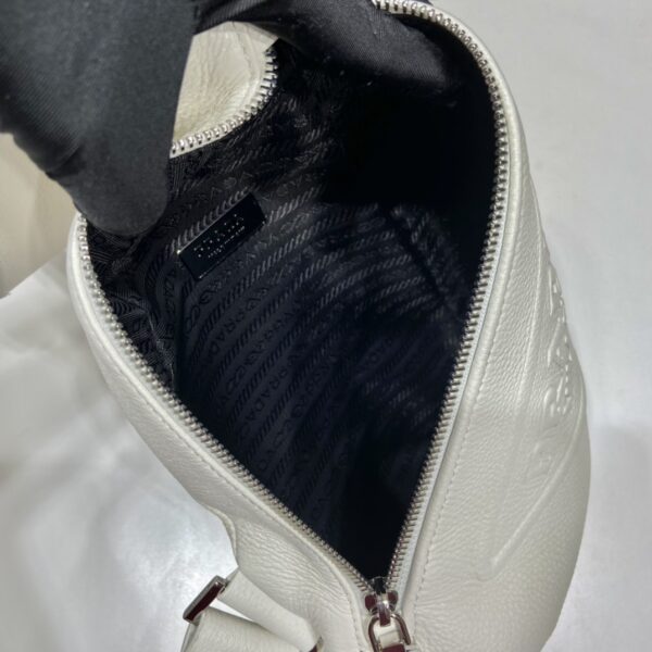 Prada Cross Bag White For Women, Women's Bags 12.6in/32cm 2VZ098_2BBE_F0K74_V_OLO