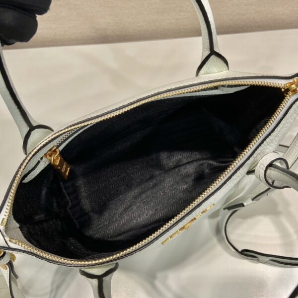 Prada Double Saffiano Mini Bag Beige For Women, Women's Bags 9.8in/25cm 1BG443_2A4A_F0036_V_XOO