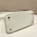 Prada Double Saffiano Mini Bag White For Women, Women's Bags 9.8in/25cm 1BG443_2A4A_F0G3Z_V_XOO