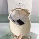 Prada Drill Baseball Cap Beige Prada Cap