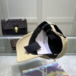 Prada Drill Baseball Cap Cream Prada Cap