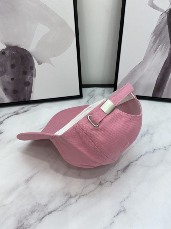 Prada Drill Baseball Cap Pink Prada Cap