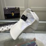Prada Drill Baseball Cap White Prada Cap