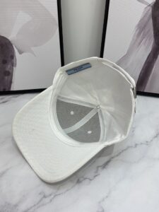 Prada Drill Baseball Cap White Prada Cap