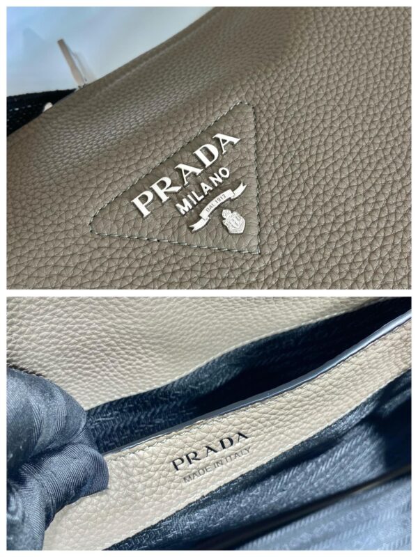 Prada Large Handbag Beige For Women, Women's Bags 9in/23cm
