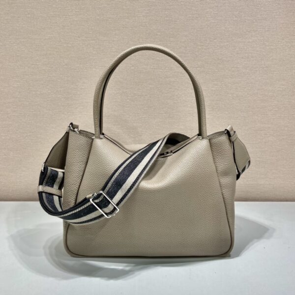 Prada Large Handbag Beige For Women, Women's Bags 9in/23cm