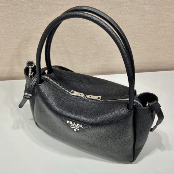 Prada Large Handbag Black For Women, Women's Bags 9in/23cm