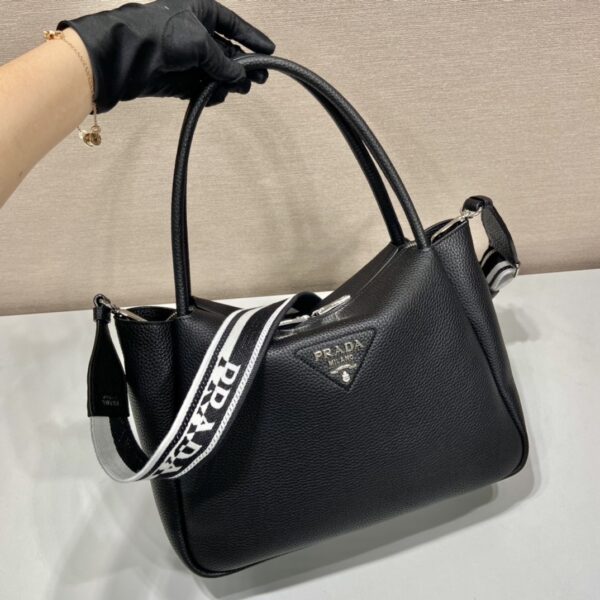 Prada Large Handbag Black For Women, Women's Bags 9in/23cm