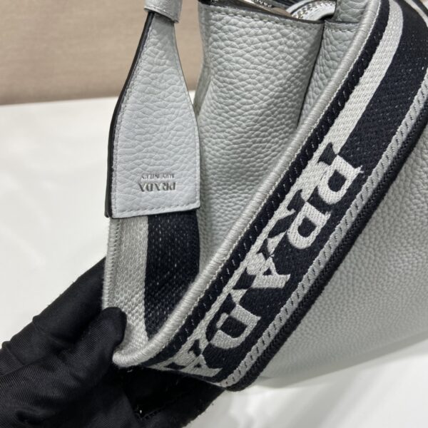 Prada Large Handbag Grey For Women, Women's Bags 9in/23cm