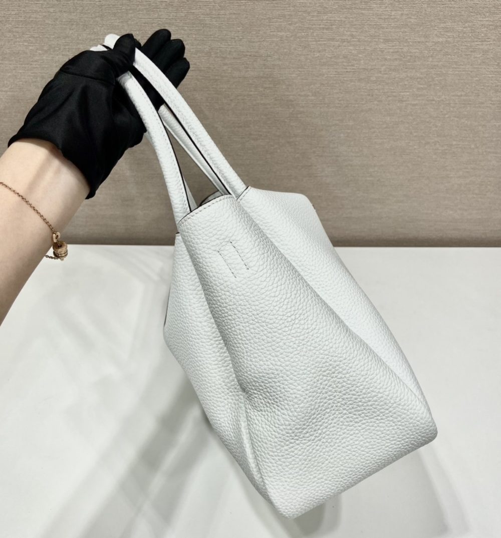 Prada Large Handbag White For Women, Women's Bags 9in/23cm