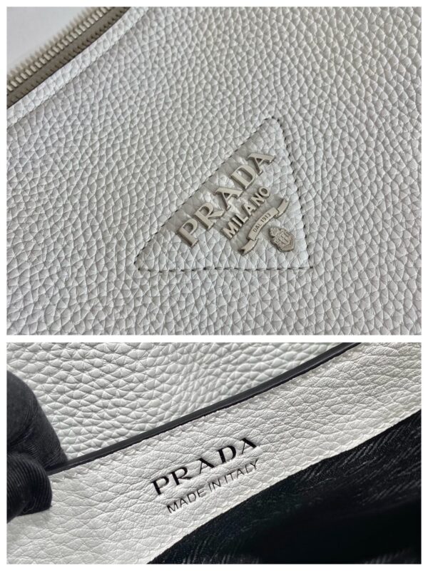 Prada Large Handbag White For Women, Women's Bags 9in/23cm