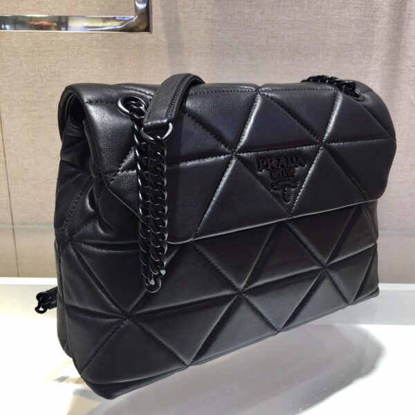 Prada Large Nappa Spectrum Bag Black For Women, Women's Bags 10.6in/27cm 1BD231_WDF0_F0ES9_V_OOO