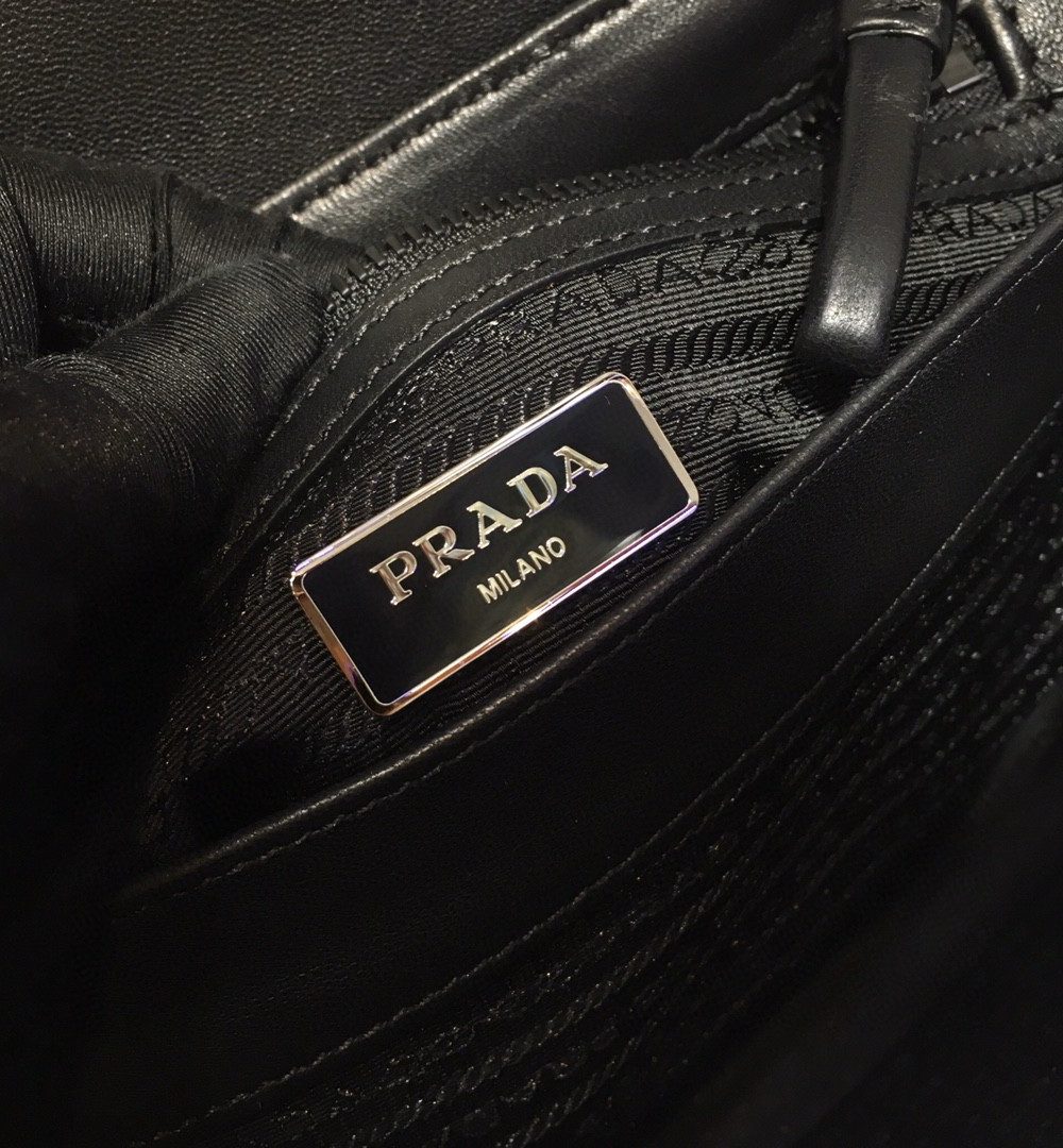 Prada Large Nappa Spectrum Bag Black For Women, Women's Bags 10.6in/27cm 1BD231_WDF0_F0ES9_V_OOO