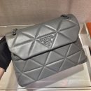 Prada Large Nappa Spectrum Bag Grey For Women, Women's Bags 10.6in/27cm 1BD231_WDF0_F0LU5_V_OOO