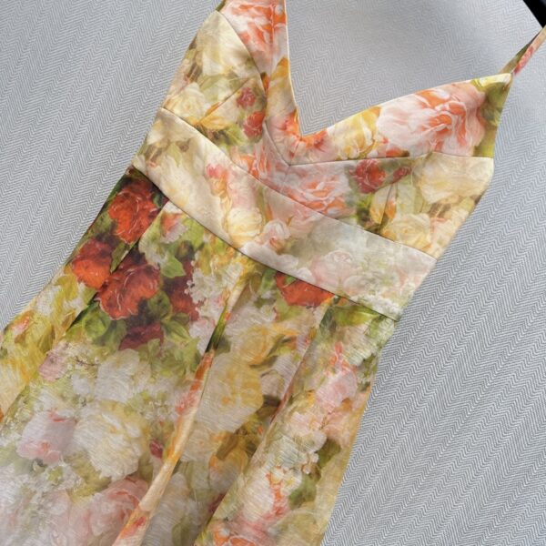 Prada Luminosity Linen And Silk Midi Dress Yellow For Women