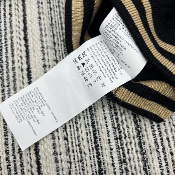 Prada Meshed Thin Knit Sweater Black For Women#