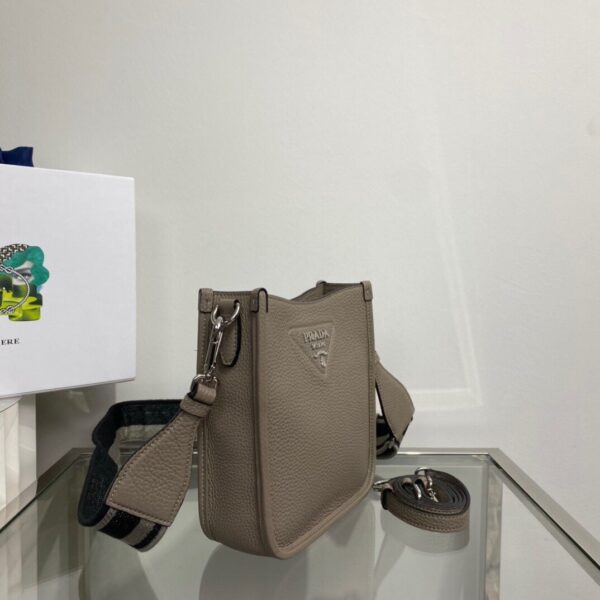 Prada Mini Shoulder Bag Beige For Women, Women's Bags 7.9in/20cm