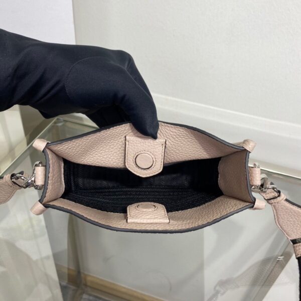 Prada Mini Shoulder Bag Beige For Women, Women's Bags 7.9in/20cm