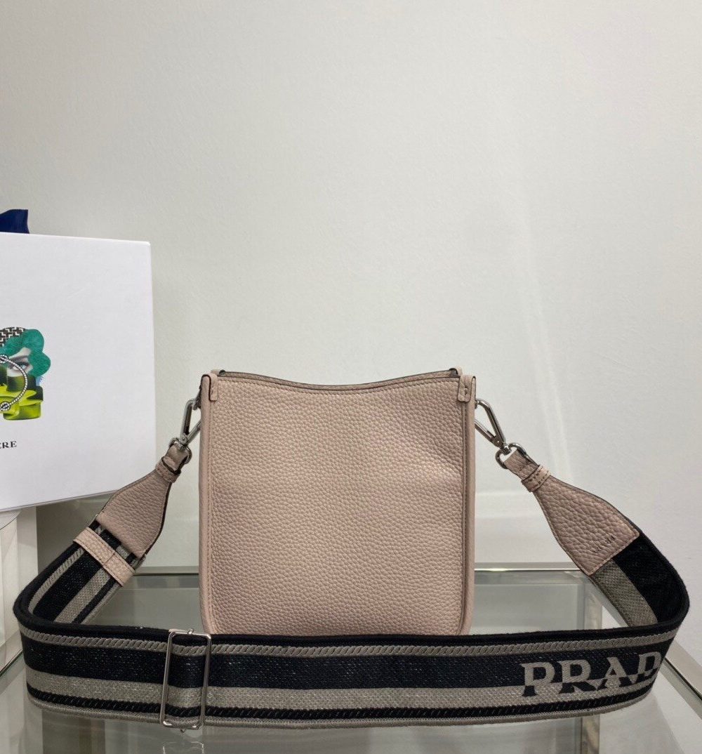 Prada Mini Shoulder Bag Beige For Women, Women's Bags 7.9in/20cm