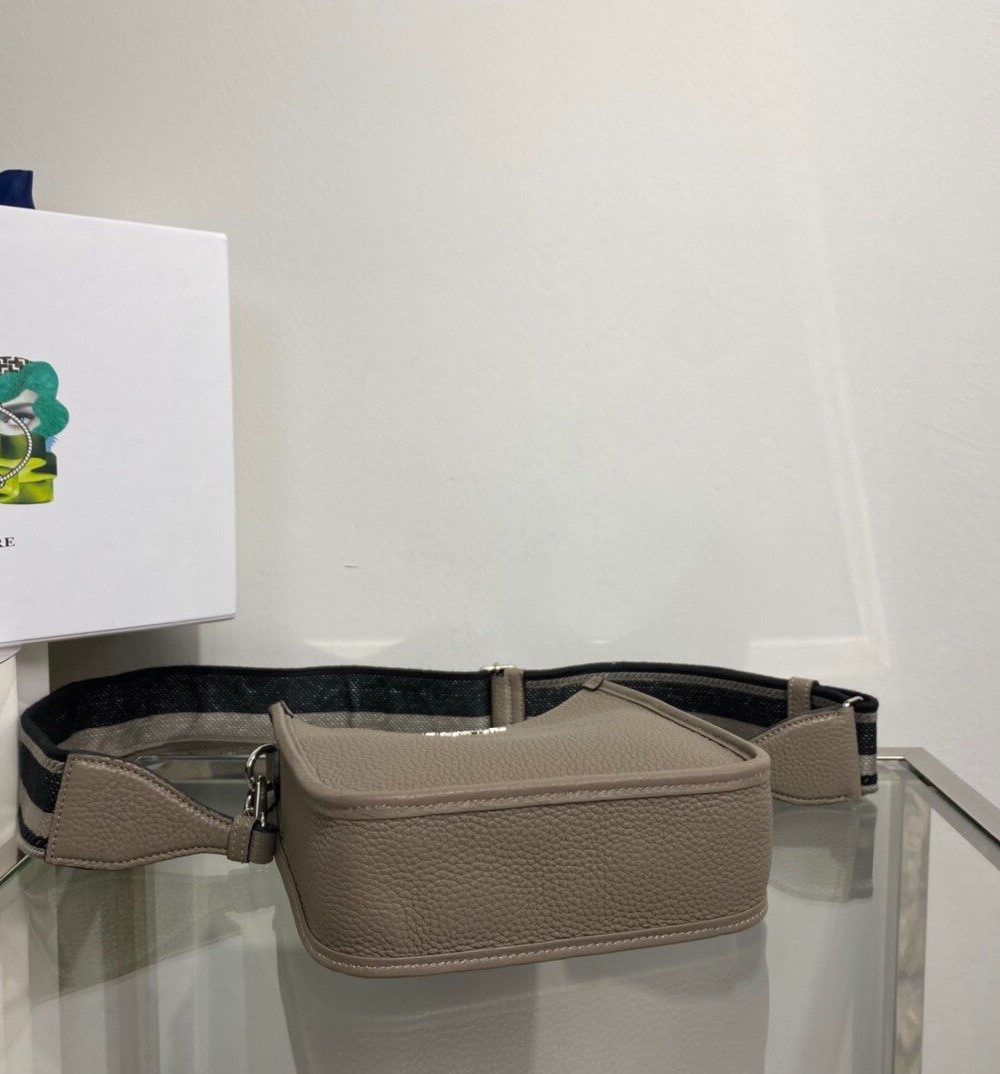 Prada Mini Shoulder Bag Beige For Women, Women's Bags 7.9in/20cm