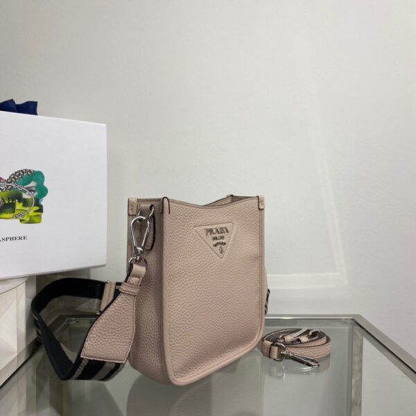 Prada Mini Shoulder Bag Beige For Women, Women's Bags 7.9in/20cm
