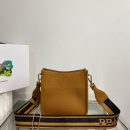 Prada Mini Shoulder Bag Brown For Women, Women's Bags 7.9in/20cm 1BH191_2DKV_F02Z8_V_3OO