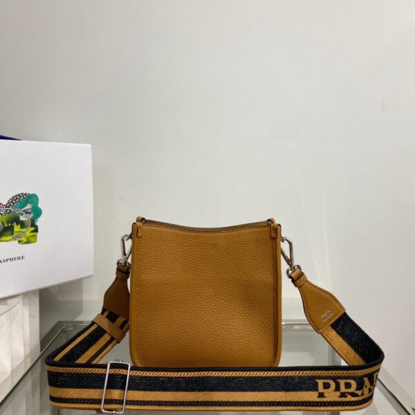 Prada Mini Shoulder Bag Brown For Women, Women's Bags 7.9in/20cm 1BH191_2DKV_F02Z8_V_3OO