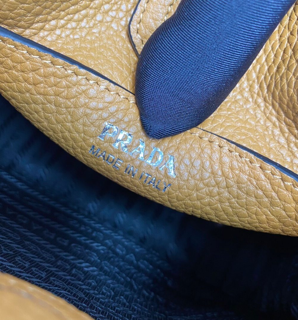 Prada Mini Shoulder Bag Brown For Women, Women's Bags 7.9in/20cm 1BH191_2DKV_F02Z8_V_3OO