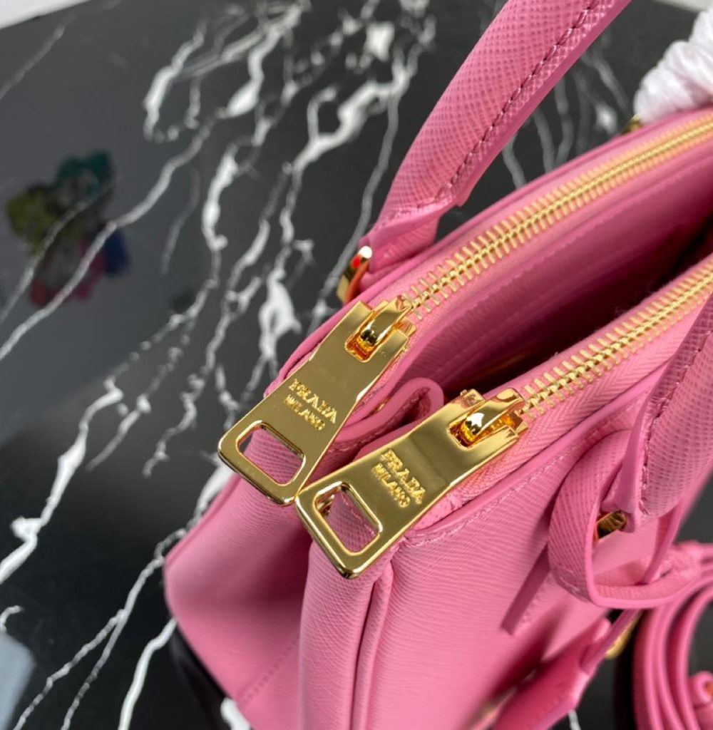 Prada Mini Shoulder Bag Pink 20cm