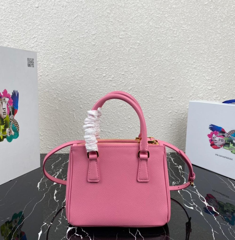 Prada Mini Shoulder Bag Pink 20cm