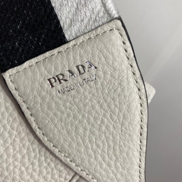 Prada Mini Shoulder Bag White For Women, Women's Bags 7.9in/20cm
