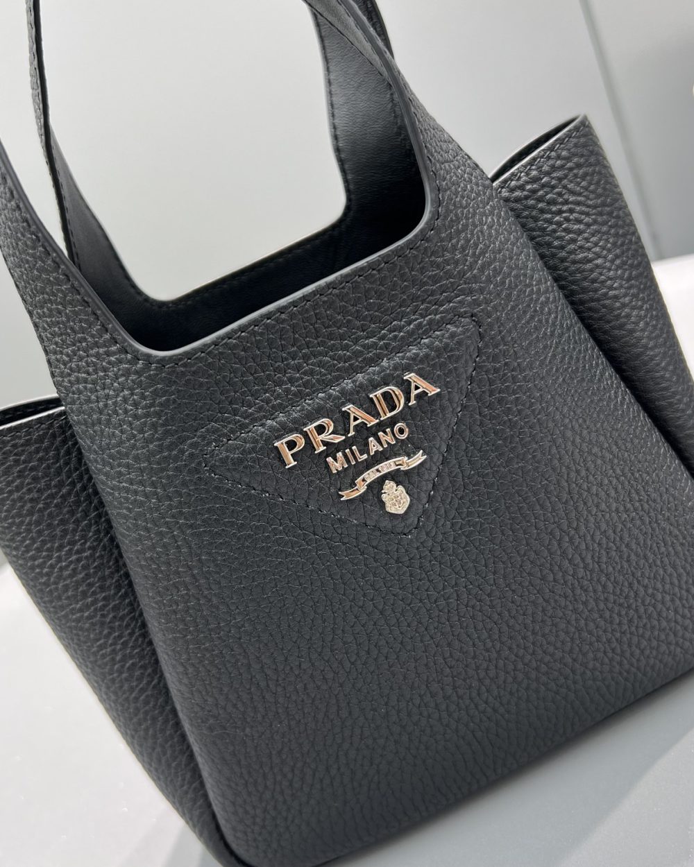 Prada Mini Tote Black For Women, Women's Bags 7.5in/19cm