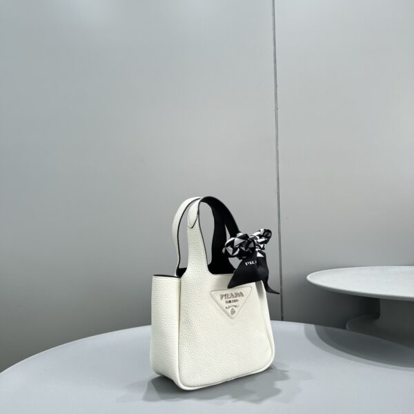 Prada Mini Tote White For Women, Women's Bags 7.5in/19cm