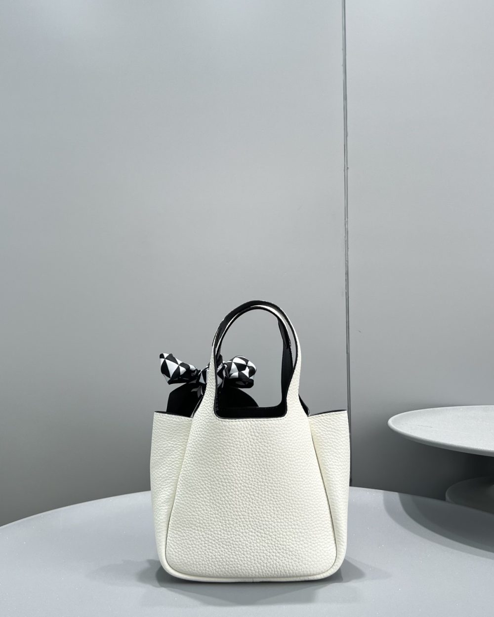 Prada Mini Tote White For Women, Women's Bags 7.5in/19cm