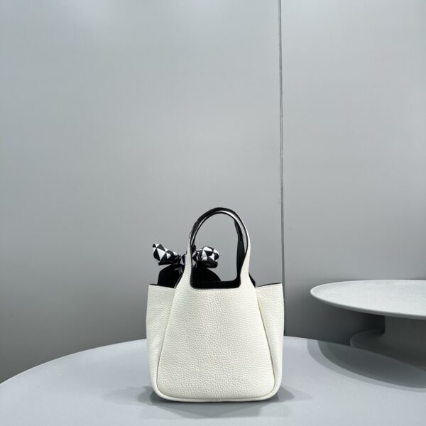 Prada Mini Tote White For Women, Women's Bags 7.5in/19cm