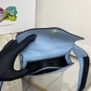 Prada Monochrome Saffiano Bag Blue For Women, Women's Bags 8.2in/21cm 1BD317_2ERX_F02TG_V_3O3
