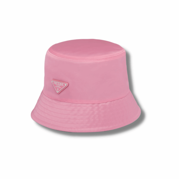 Prada Nylon Bucket Hat Begonia Pink For Women - 1HC137_2B15_F0638
