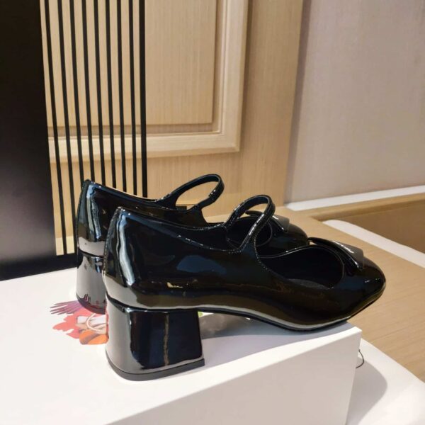 Prada Patent Pumps Black For Women 1.8in/45mm PRD 1I768M_069_F0002_F_045
