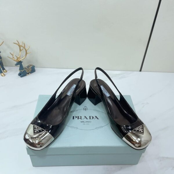 Prada Prada - Color Block With Rear Bridle Block Black For Women PRD