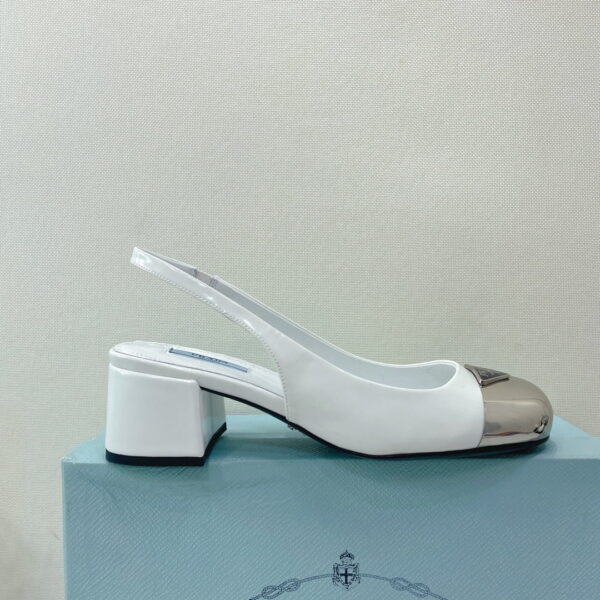 Prada Prada - Color Block With Rear Bridle Block White For Women PRD