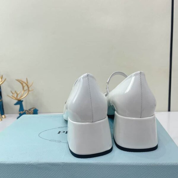 Prada Prada - Color Block With Rear Bridle Block White For Women PRD