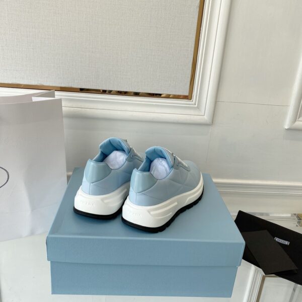 Prada Prax 01 Nylon Sneakers Blue For Women PRD 