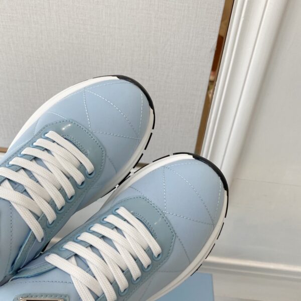 Prada Prax 01 Nylon Sneakers Blue For Women PRD 