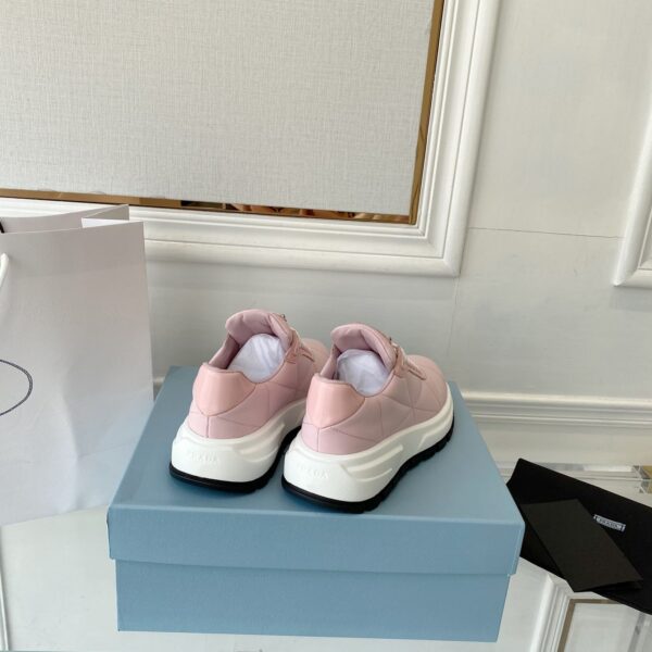 Prada Prax 01 Nylon Sneakers Pink For Women PRD 