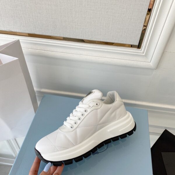 Prada Prax 01 Nylon Sneakers White For Women PRD P00618382